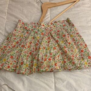 American Eagle Outfitters Floral Mini Skirt - Red, Green, Yellow